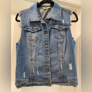 Denim vest
